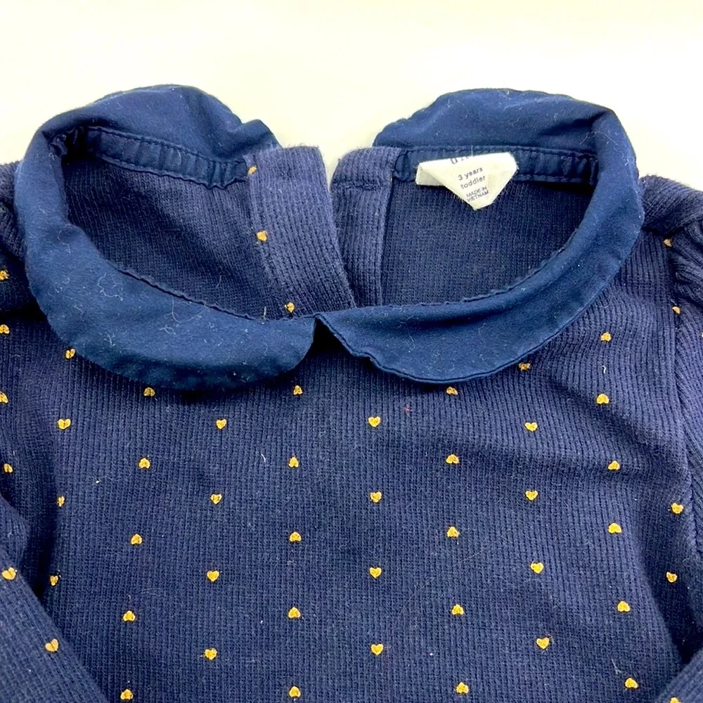 Baby Gap Collared Long-sleeve Top, Size Toddler 3